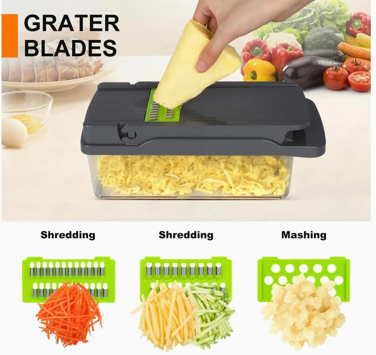 Multifunctional vegetable Chopper Pro Onion Chopper Kitchen Vegetable Slicer