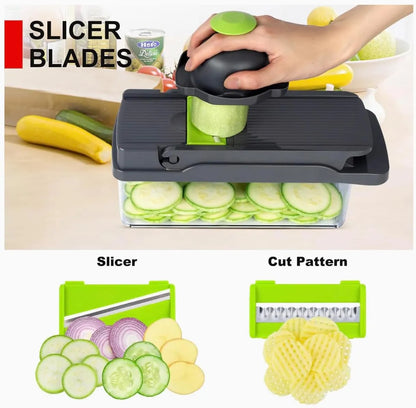 Multifunctional vegetable Chopper Pro Onion Chopper Kitchen Vegetable Slicer